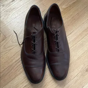 Allen Edmonds Park Avenue brown leather oxford dress shoes, size 13 D
