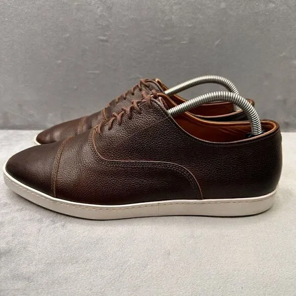 Allen Edmonds Park Avenue Mens Size 8.5 (D) Oxford Brown Leather Dress Shoes