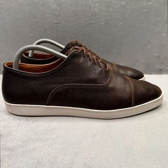 Allen Edmonds Park Avenue Mens Size 8.5 (D) Oxford Brown Leather Dress Shoes