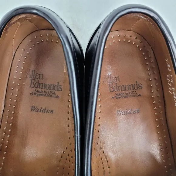 Allen Edmonds Penny Loafer Men's Made in the USA Black Shoes US Size 12A