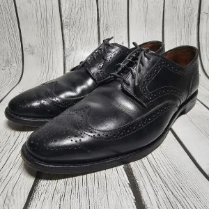 Allen Edmonds Stuttgart Wingtip Men's Shoes Size 9.5 E Black