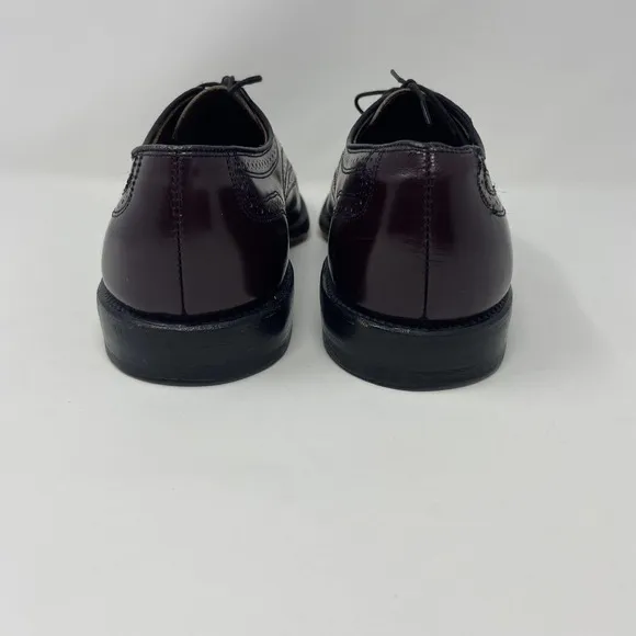 Allen Edmonds Townley Burgundy Leather Wingtip Dress Shoe 4777 Size‎ 9