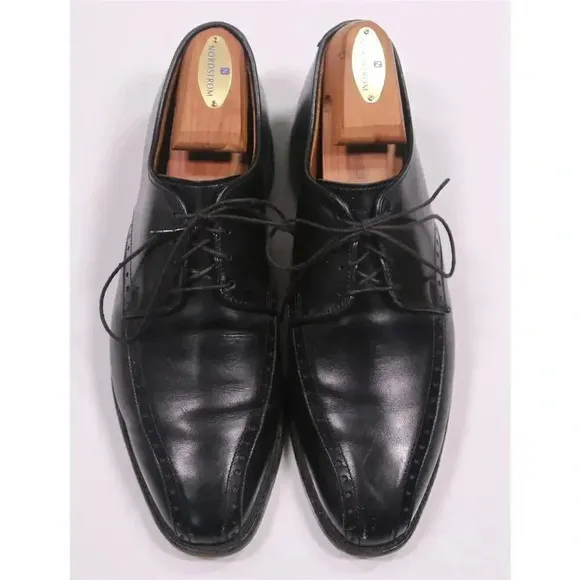 Allen Edmonds Wendell Black Bicycle Oxford Dress Shoes Men's US 7 D