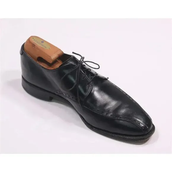 Allen Edmonds Wendell Black Bicycle Oxford Dress Shoes Men's US 7 D
