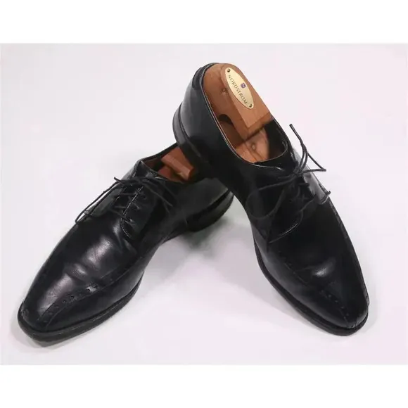 Allen Edmonds Wendell Black Bicycle Oxford Dress Shoes Men's US 7 D