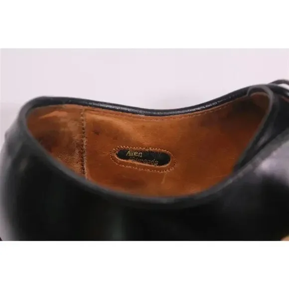 Allen Edmonds Wendell Black Bicycle Oxford Dress Shoes Men's US 7 D