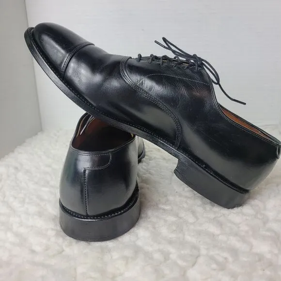 Allen Edmonds Park Avenue Mens Oxford Size 10 D  Black Leather Dress Shoes