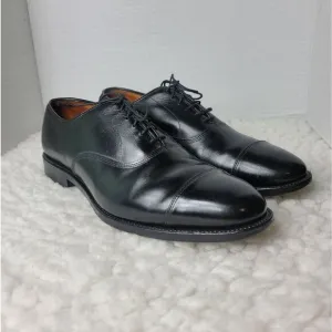 Allen Edmonds Park Avenue Mens Oxford Size 10 D  Black Leather Dress Shoes