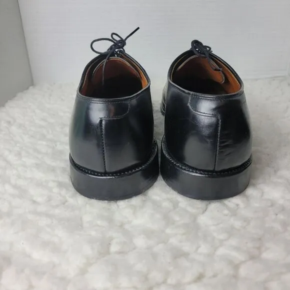 Allen Edmonds Park Avenue Mens Oxford Size 10 D  Black Leather Dress Shoes