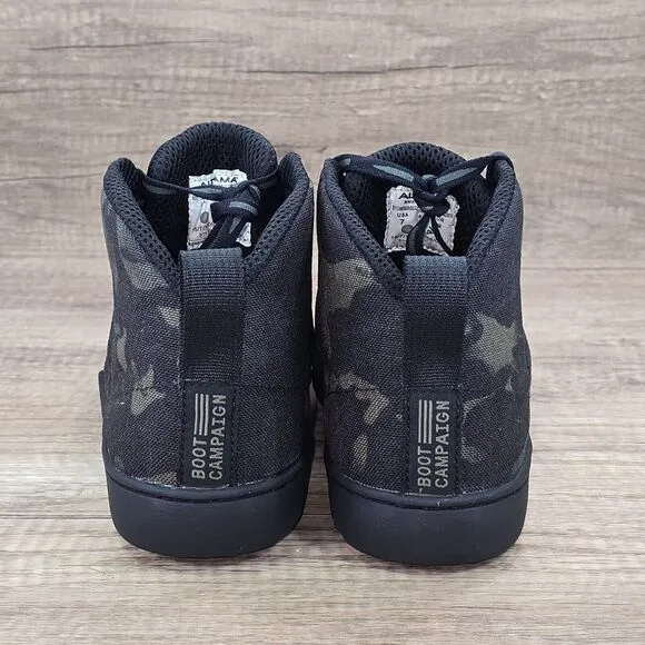 ALTAMA Maritime Assault Mid Men's Size 7 Multicam Black Tactical Shoes (330051)
