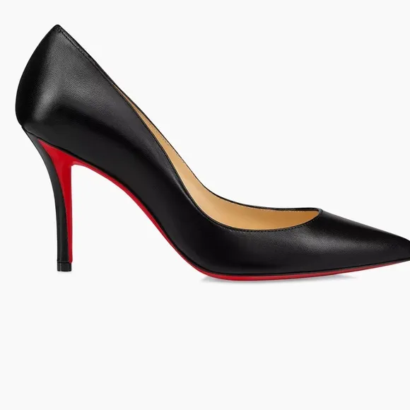 AMPUTEE ONE SHOE ONLY Christian Louboutin Women’s Sz 38 1/2 Black Stiletto