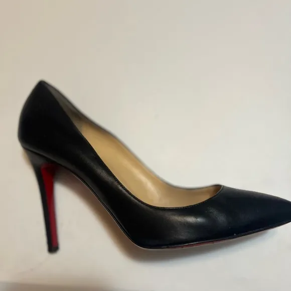 AMPUTEE ONE SHOE ONLY Christian Louboutin Women’s Sz 38 1/2 Black Stiletto