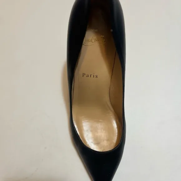 AMPUTEE ONE SHOE ONLY Christian Louboutin Women’s Sz 38 1/2 Black Stiletto