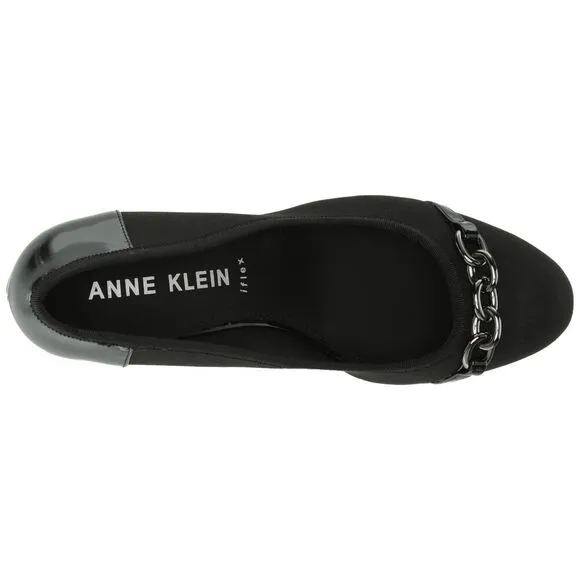 Anne Klein Women's Celina Pump 8.5 Black Stretch