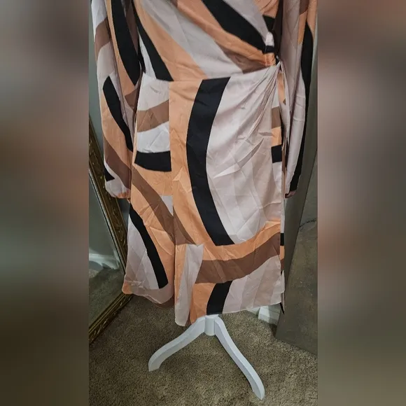 Anthropologie HUTCH Geo Wrap Mini Dress.  Size Small