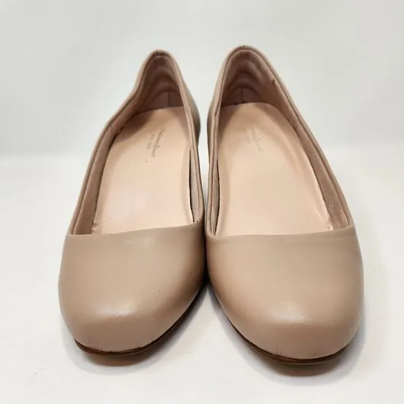 Antonia Saint New York All Day Night Nude Heels Pumps Size 8 B Comfort Shoes