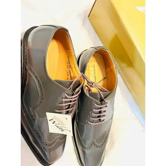 Antonio Cerrelli Men's 7.5 Dress‎ Shoes New in Box