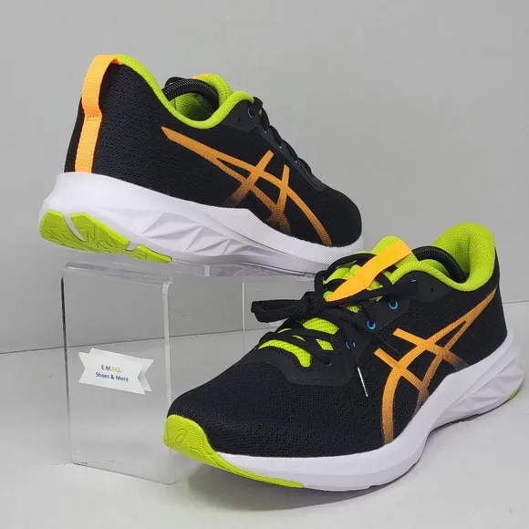ASICS Versablast 2 Men's Size 12 Black Orange Pop Shoes 1011B334-018 New
