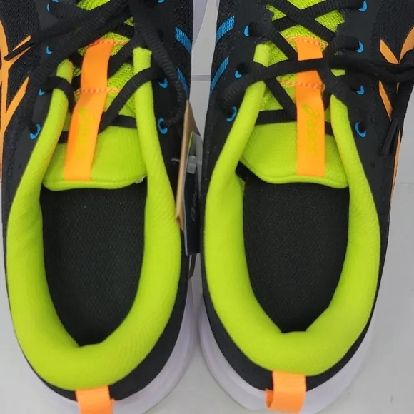 ASICS Versablast 2 Men's Size 12 Black Orange Pop Shoes 1011B334-018 New