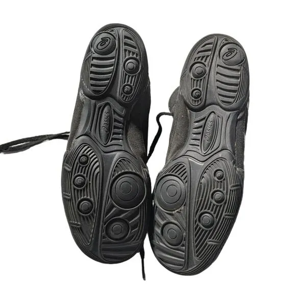 Asics Wrestling Shoes Men's Size 8 in Black