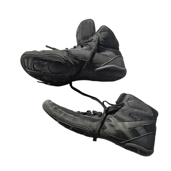 Asics Wrestling Shoes Men's Size 8 in Black