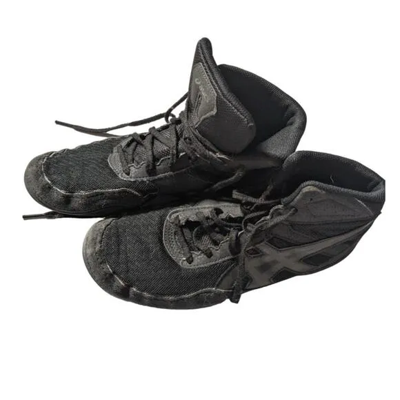 Asics Wrestling Shoes Men's Size 8 in Black