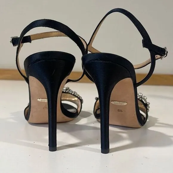 Badgley Mischka Black Sandals Size 8.5