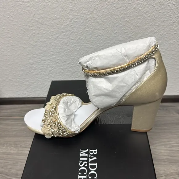 Badgley Mischka Finesse - Ivory BRIDAL Shoes