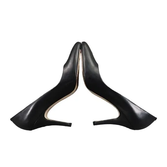 Banana Republic Shoes Womens 9.5 Pump Classic Stiletto Fashion Leather Point Toe