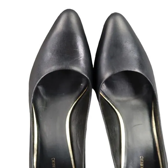 Banana Republic Shoes Womens 9.5 Pump Classic Stiletto Fashion Leather Point Toe