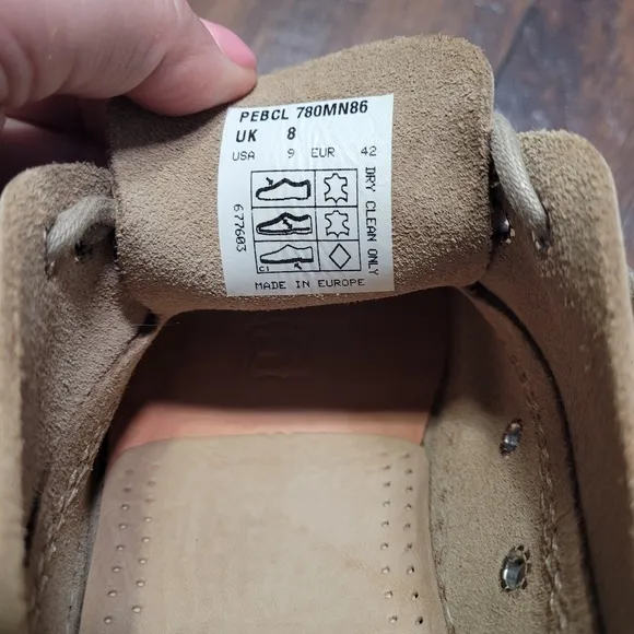 Barleycorn Tan Suede Shoes size 9