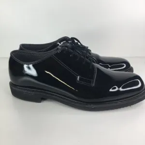 Bates 00942 Black High Gloss Oxford Military Uniform Men's Dress Shoes 1…