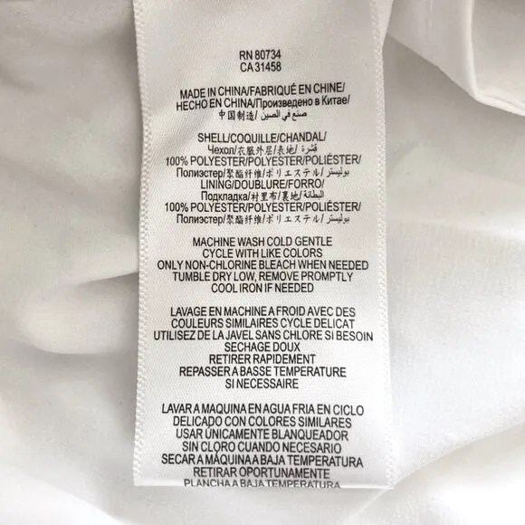 BCBGMaxAzria Esten Gauzy Sunburst Pleated Full Circle Maxi Skirt White REVOLVE