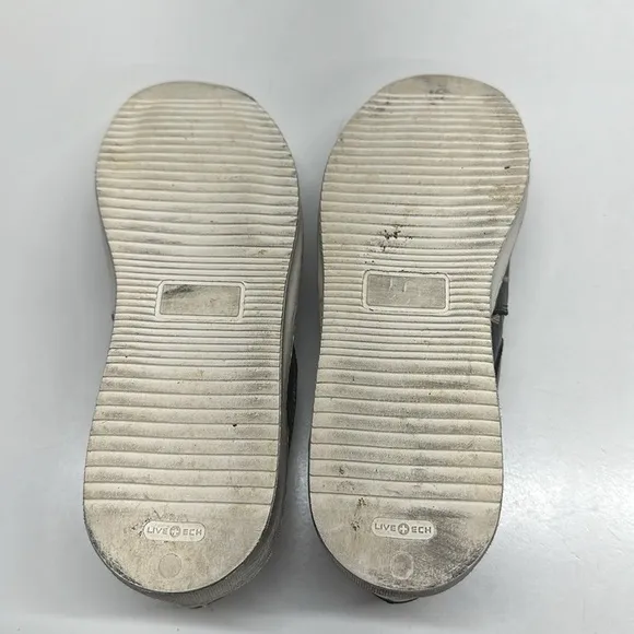 Bed Stu Hermione Slip On Sneaker Shoes Distressed Leather Black Women's Size 7