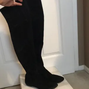 Belle sigerson Morrison blk suede high boot