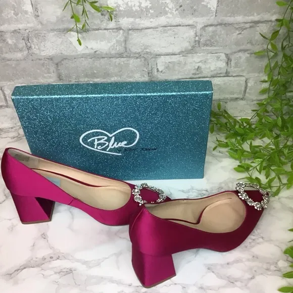 Betsey Johnson SB- Lilly hot pink shoes
