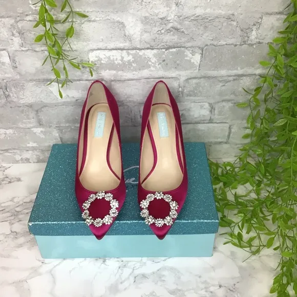 Betsey Johnson SB- Lilly hot pink shoes