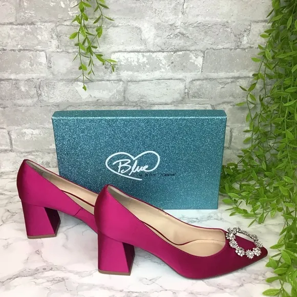 Betsey Johnson SB- Lilly hot pink shoes
