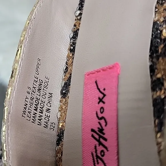 BETSEY JOHNSON Twanty Slingback Pumps Size 6.5