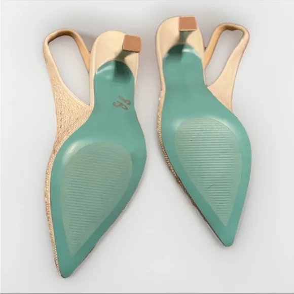 Betsy Johnson Elegant Clark Pearl Slingback 8