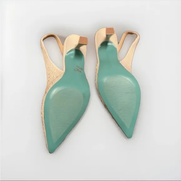 Betsy Johnson Elegant Clark Pearl Slingback 8