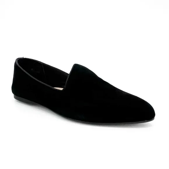 Birdies The Heron Black Suede Loafer Women’s Size 8 Slip-on Flats Shoes EUC