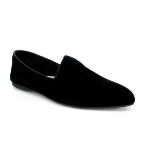 Birdies The Heron Black Suede Loafer Women’s Size 8 Slip-on Flats Shoes EUC