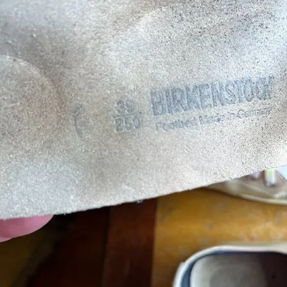 Birkenstock Rose Gold Tennis Shoes No Tie Laces Size 39