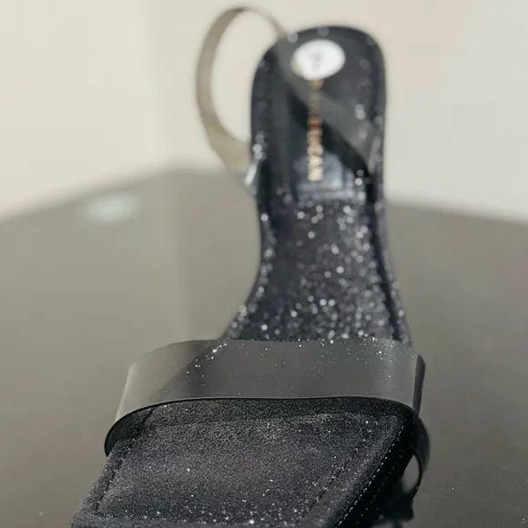 Black Glitter Women's Shoes