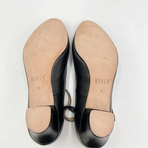 Bloch Big Girls Womens S0304L Curtain Call Character Black Leather Dance Shoes 4