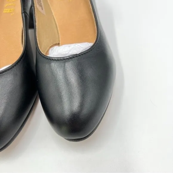 Bloch Big Girls Womens S0304L Curtain Call Character Black Leather Dance Shoes 4