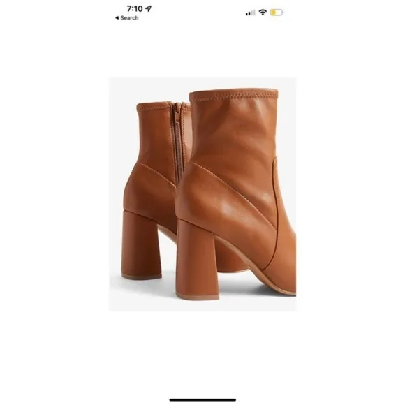Block Heel Sock Booties size 10 &amp; 9 available express shoes sandals