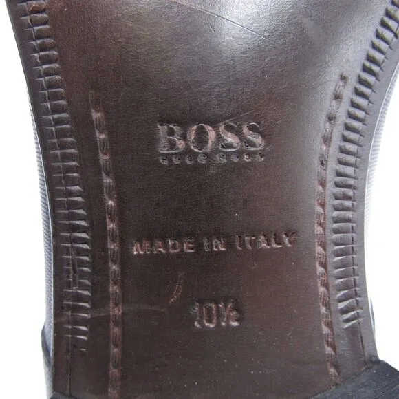 Boss Hugo Boss Eastside Printed Derby Men's Dress Shoes SZ 10 1/2
