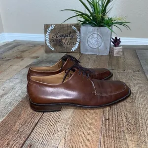 Boss Hugo Boss Mens Brown Square Toe Dress Shoes Sz 11